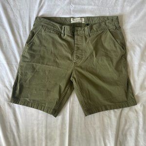 Deus Ex Machina Green Khaki Camp Shorts